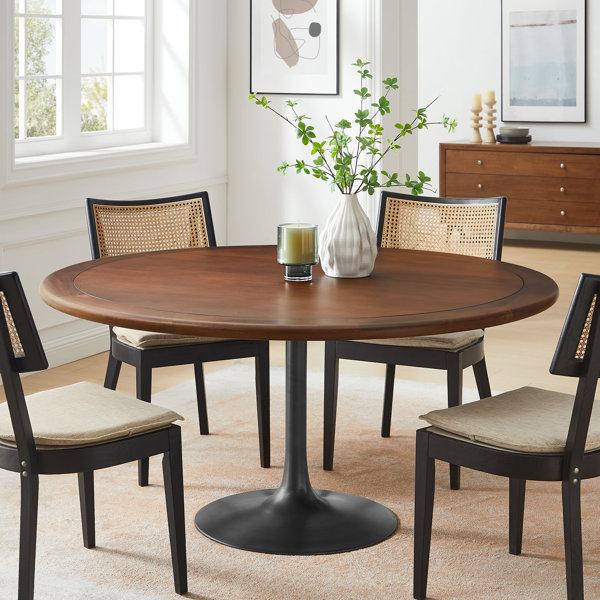 Lippa Round Wood Dining Table
